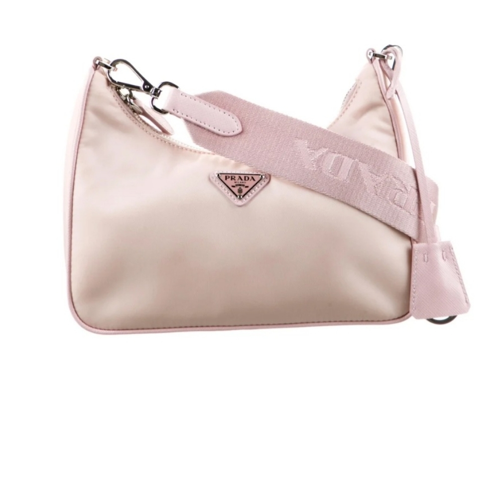 Prada Light Pink Re-Edition 2005 Shoulder Bag